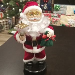 12" Moving Musical Santa